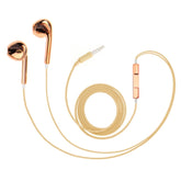 3.5mm Stereo Electroplating Wire Control Earphone for Android Phones / PC / MP3 Player / Laptops